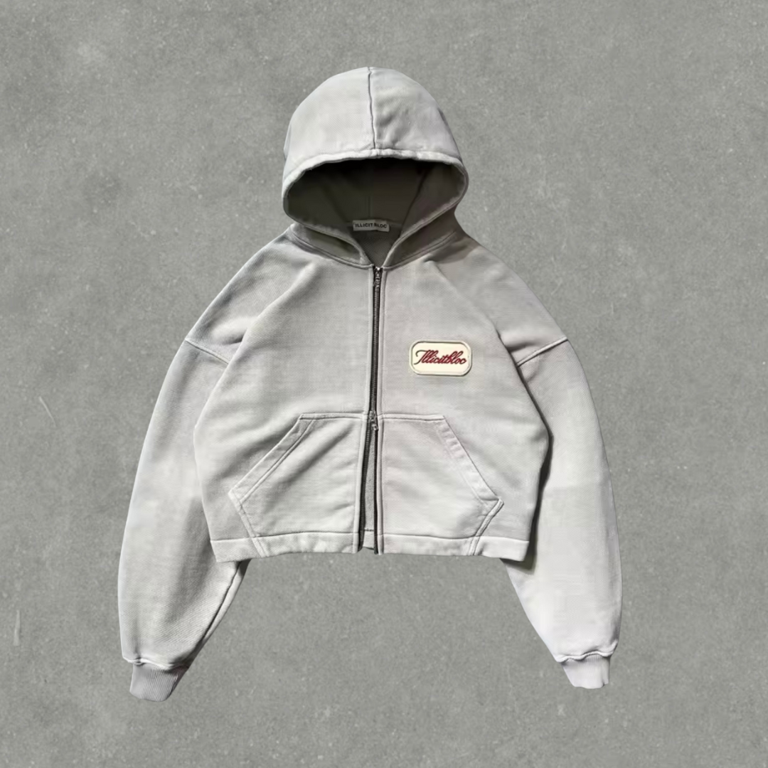 Pull à zip "illicit"