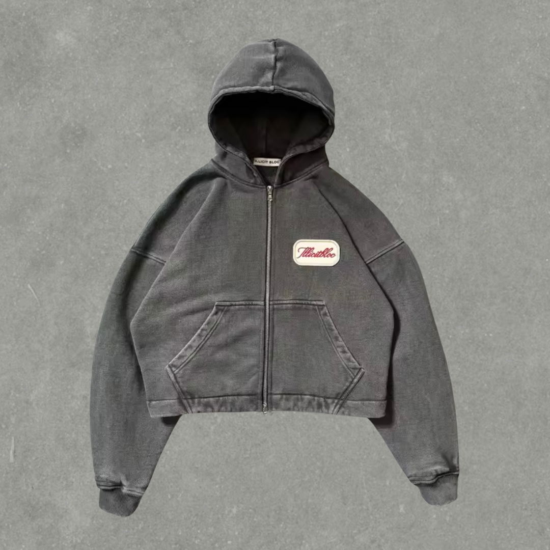 Pull à zip "illicit"
