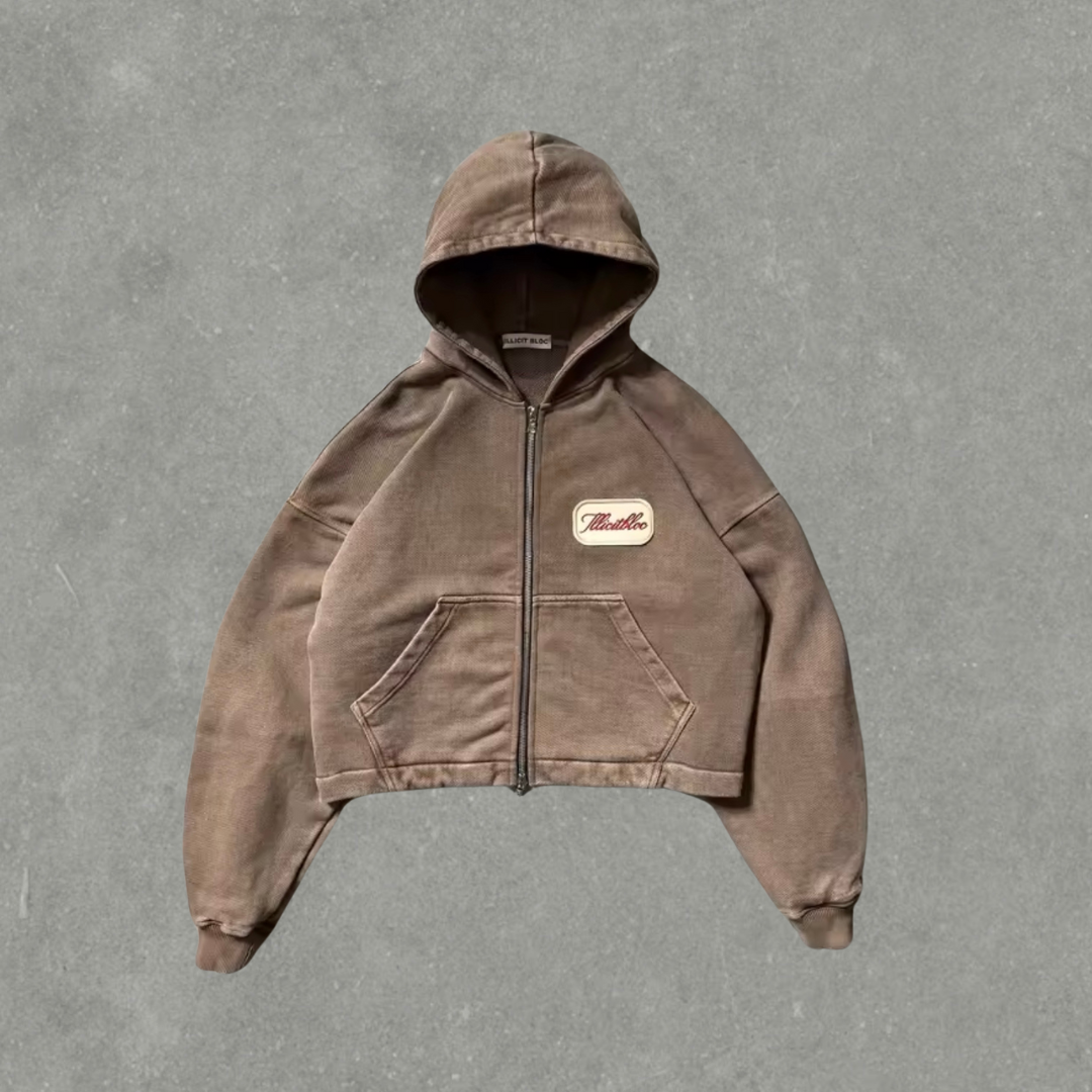Pull à zip "illicit"
