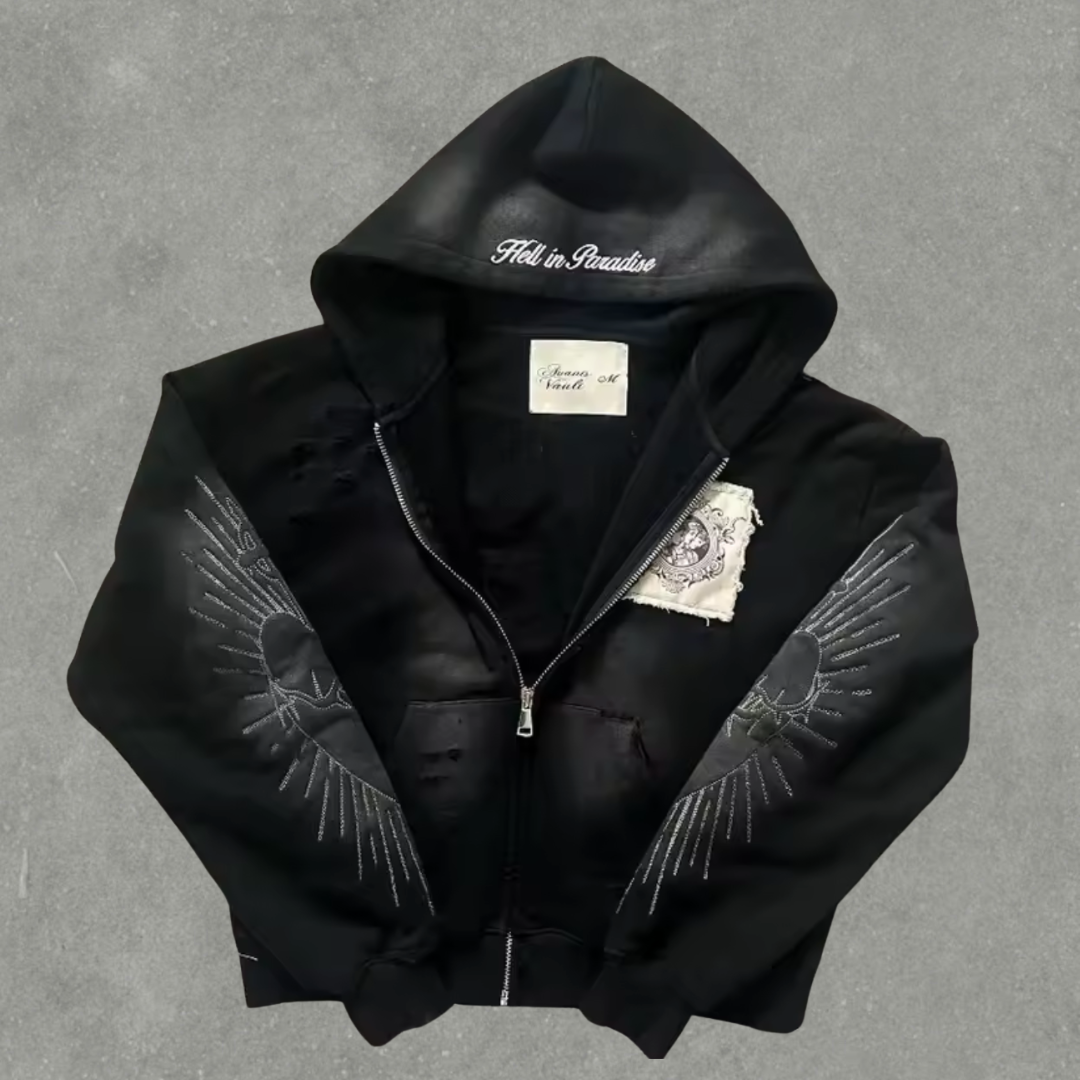 Zip à capuche "Pain"